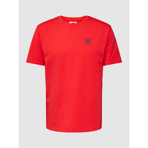 T-shirt z nadrukiem z logo model ‘Ace’ ze sklepu Peek&Cloppenburg  w kategorii T-shirty męskie - zdjęcie 168097136