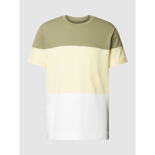 T-shirt w stylu Colour Blocking ze sklepu Peek&Cloppenburg  w kategorii T-shirty męskie - zdjęcie 168097137