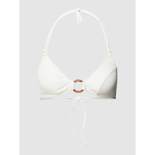 Top bikini z fakturowanym wzorem model ‘MINEW’ L Peek&Cloppenburg  promocyjna cena