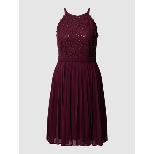 Sukienka koktajlowa z plisami ze sklepu Peek&Cloppenburg  w kategorii Sukienki - zdjęcie 168097515