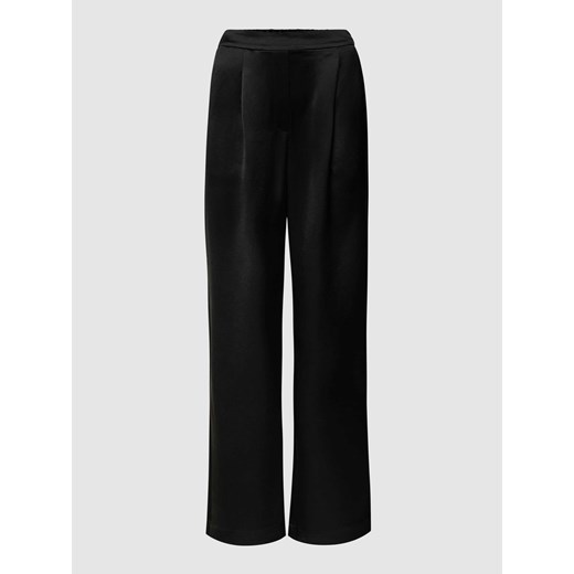 Spodnie z zakładkami w pasie ze sklepu Peek&Cloppenburg  w kategorii Spodnie damskie - zdjęcie 168097666