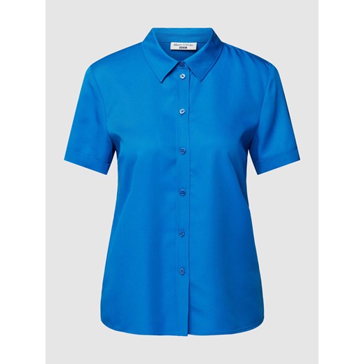 Bluzka koszulowa z lyocellu z listwą guzikową na całej długości ze sklepu Peek&Cloppenburg  w kategorii Koszule damskie - zdjęcie 168097946