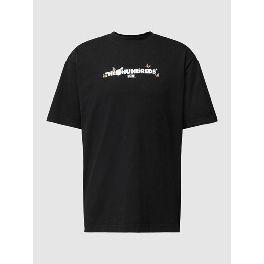 T-shirt z nadrukiem na plecach model ‘BUTTERFLY ADAM’ ze sklepu Peek&Cloppenburg  w kategorii T-shirty męskie - zdjęcie 168098059