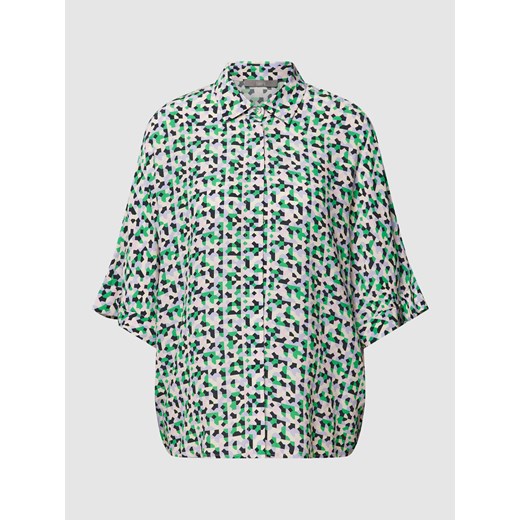 Bluzka koszulowa z wzorem na całej powierzchni 42 okazyjna cena Peek&Cloppenburg 