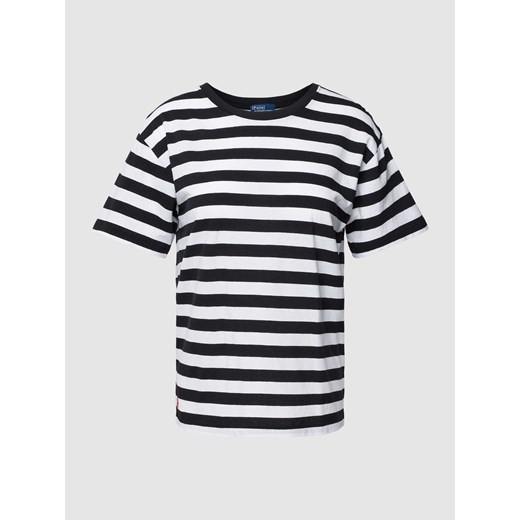 T-shirt z okrągłym dekoltem model ‘STRIPE’ Polo Ralph Lauren S okazja Peek&Cloppenburg 