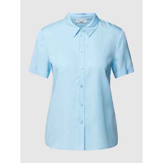 Bluzka koszulowa z lyocellu z listwą guzikową na całej długości ze sklepu Peek&Cloppenburg  w kategorii Koszule damskie - zdjęcie 168098899