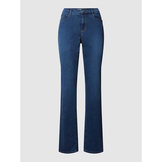 Jeansy o prostym kroju z dodatkiem streczu ze sklepu Peek&Cloppenburg  w kategorii Jeansy damskie - zdjęcie 168099476