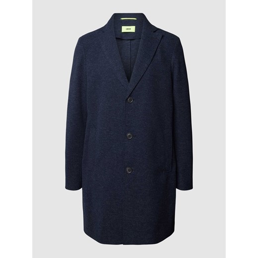 Płaszcz z efektem melanżu model ‘Gastone’ ze sklepu Peek&Cloppenburg  w kategorii Płaszcze męskie - zdjęcie 168099545