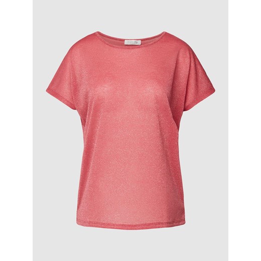 T-shirt z efektem błyszczącym ze sklepu Peek&Cloppenburg  w kategorii Bluzki damskie - zdjęcie 168099755