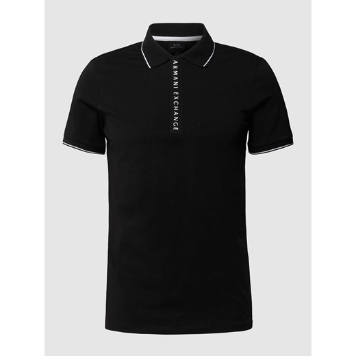 Koszulka polo z detalami z logo ze sklepu Peek&Cloppenburg  w kategorii T-shirty męskie - zdjęcie 168099797