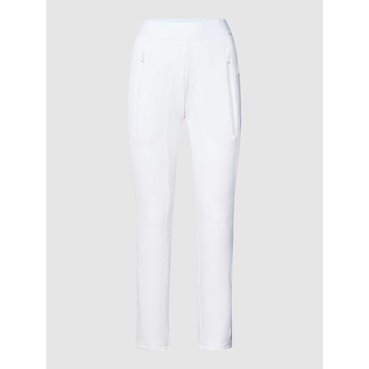 Spodnie o kroju skinny fit z elastycznym paskiem z logo model ‘Jordi’ Cambio 42 promocyjna cena Peek&Cloppenburg 