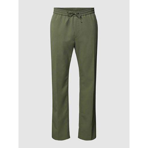 Spodnie w kant z mieszanki wiskozy ze sklepu Peek&Cloppenburg  w kategorii Spodnie męskie - zdjęcie 168101108