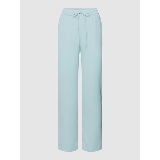 Spodnie o kroju tapered fit z elastycznym paskiem model ‘Shirley’ ze sklepu Peek&Cloppenburg  w kategorii Spodnie damskie - zdjęcie 168101235