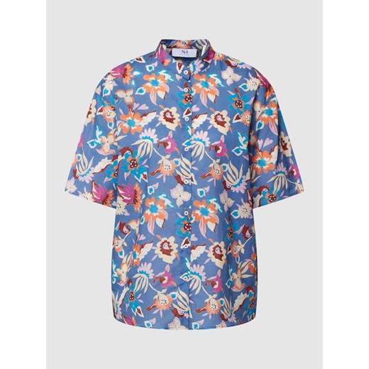 Bluzka koszulowa ze stójką ze sklepu Peek&Cloppenburg  w kategorii Koszule damskie - zdjęcie 168101579