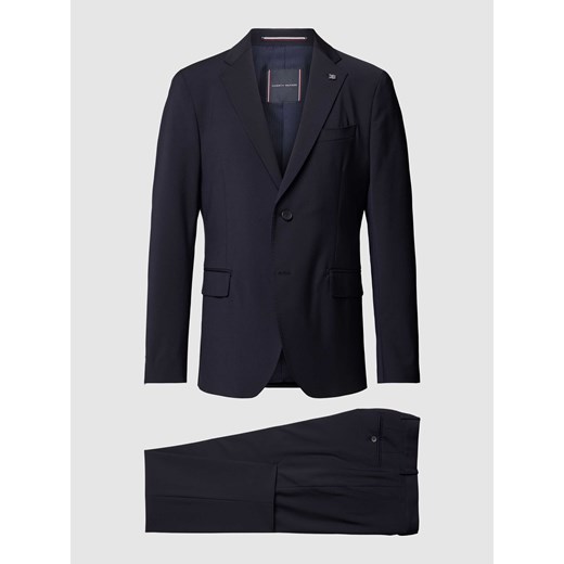 Garnitur o kroju slim fit z kieszeniami z patką Tommy Hilfiger 56 okazja Peek&Cloppenburg
