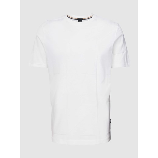 T-shirt z fakturowanym wzorem model ‘Tiburt’ ze sklepu Peek&Cloppenburg  w kategorii T-shirty męskie - zdjęcie 168102309