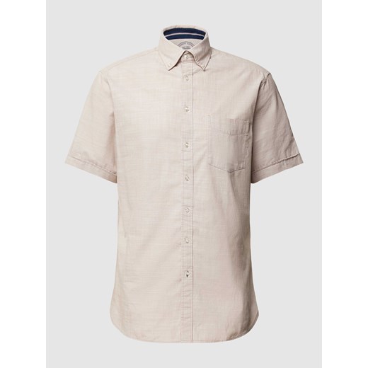 Koszula casualowa z fakturowanym wzorem ze sklepu Peek&Cloppenburg  w kategorii Koszule męskie - zdjęcie 168102436