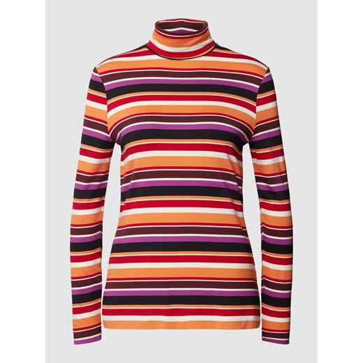 Bluzka z długim rękawem i golfem ze sklepu Peek&Cloppenburg  w kategorii Bluzki damskie - zdjęcie 168102907