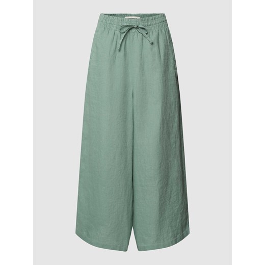 Spodnie lniane z wpuszczanymi kieszeniami model ‘CATCH’ ze sklepu Peek&Cloppenburg  w kategorii Spodnie damskie - zdjęcie 168103408
