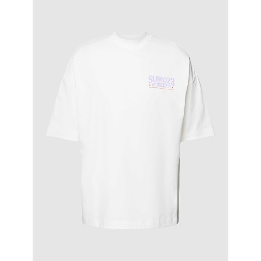 T-shirt o kroju oversized z nadrukiem z logo Multiply Apparel S okazja Peek&Cloppenburg 