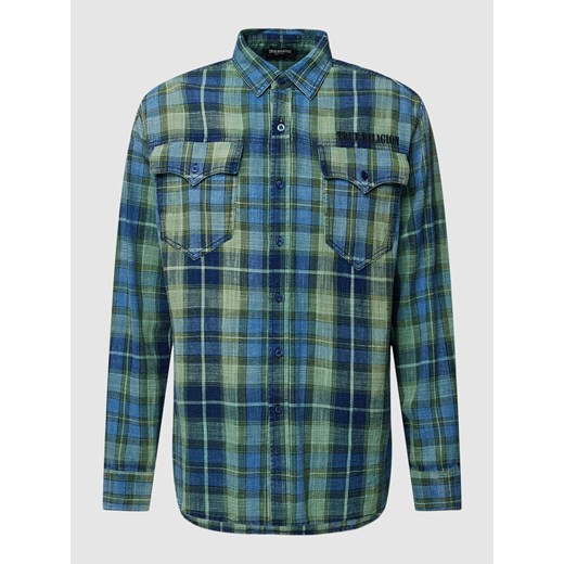 Koszula casualowa o kroju regular fit z wyhaftowanym logo ze sklepu Peek&Cloppenburg  w kategorii Koszule męskie - zdjęcie 168105585
