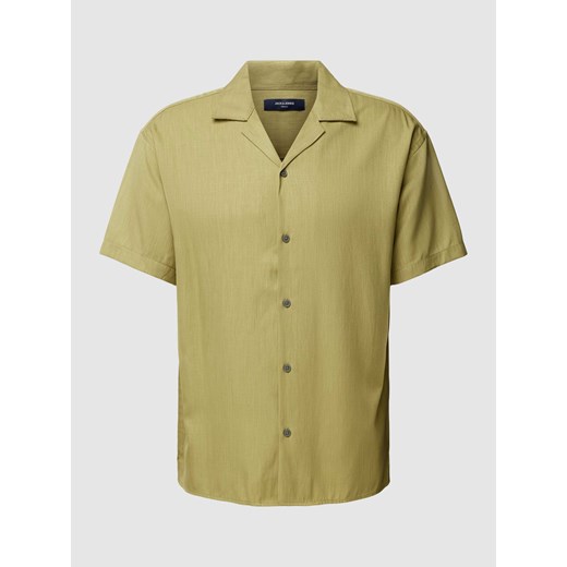 Koszula casualowa z kołnierzem z połami model ‘JUDE’ ze sklepu Peek&Cloppenburg  w kategorii Koszule męskie - zdjęcie 168105676