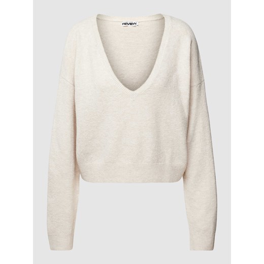 Sweter z dzianiny z efektem melanżu ze sklepu Peek&Cloppenburg  w kategorii Swetry damskie - zdjęcie 168105747