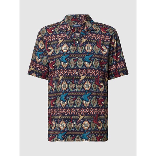 Koszula casualowa o kroju relaxed fit z kwiatowym wzorem na całej powierzchni ze sklepu Peek&Cloppenburg  w kategorii Koszule męskie - zdjęcie 168106845