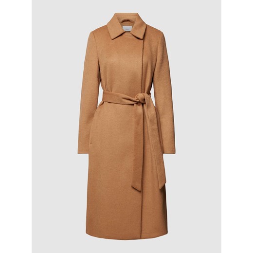 Płaszcz z paskiem w talii ze sklepu Peek&Cloppenburg  w kategorii Płaszcze damskie - zdjęcie 168108448