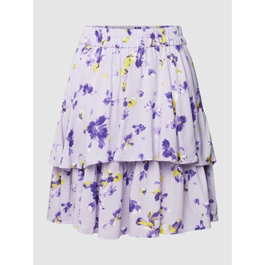 Spódnica mini z kwiatowym wzorem model ‘FENNY’ Yas L okazja Peek&Cloppenburg 