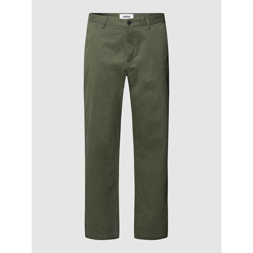 Spodnie materiałowe z kieszeniami z wypustką model ‘Jalte’ ze sklepu Peek&Cloppenburg  w kategorii Spodnie męskie - zdjęcie 168108529