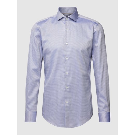Koszula biznesowa o kroju slim fit ze wzorem na całej powierzchni model ‘Hank Spread’ ze sklepu Peek&Cloppenburg  w kategorii Koszule męskie - zdjęcie 168108668