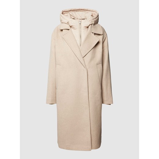 Płaszcz z kapturem i wpuszczanymi kieszeniami ze sklepu Peek&Cloppenburg  w kategorii Płaszcze damskie - zdjęcie 168109757