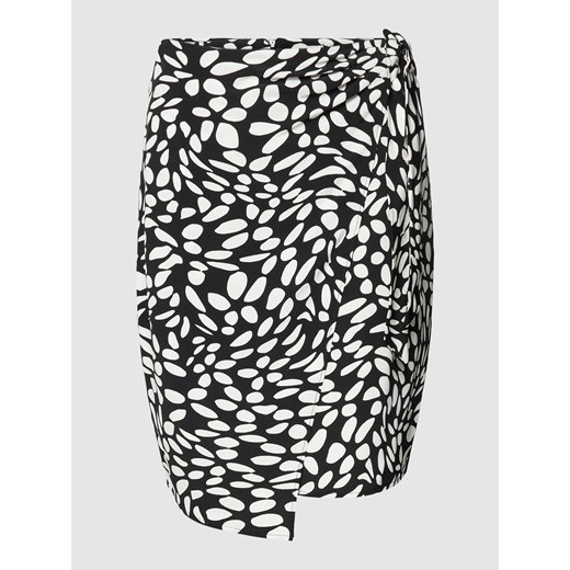 Spódnica z wiskozy o długości do kolan w kopertowym stylu ze sklepu Peek&Cloppenburg  w kategorii Spódnice - zdjęcie 168110206