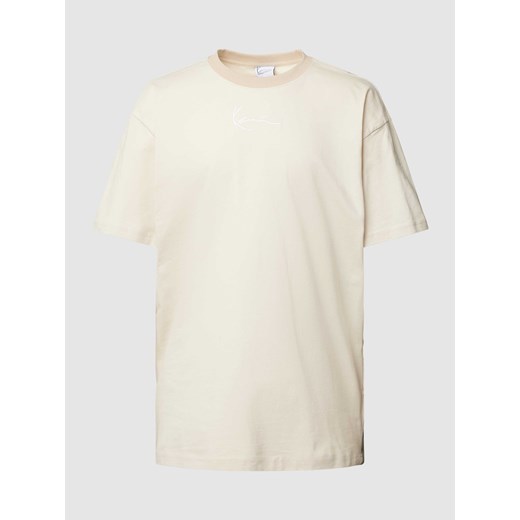 T-shirt z nadrukiem z logo ze sklepu Peek&Cloppenburg  w kategorii T-shirty męskie - zdjęcie 168110236