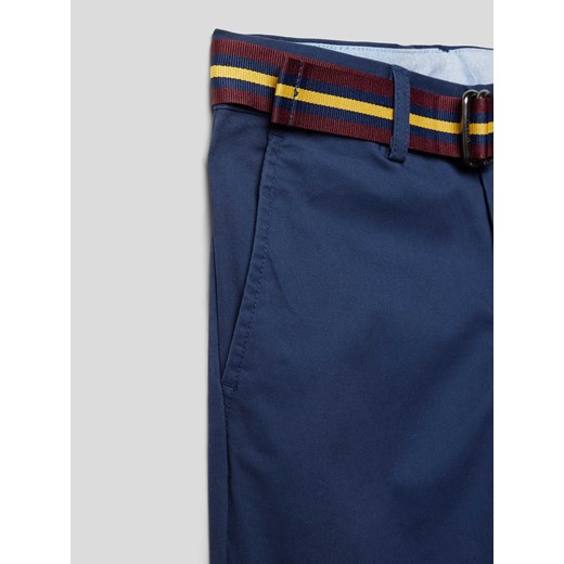 Spodnie materiałowe z paskiem model ‘BEDFORD’ 152 okazyjna cena Peek&Cloppenburg 