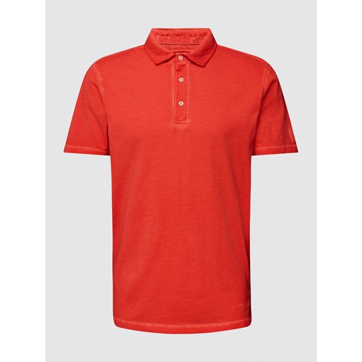 Koszulka polo z detalami z logo model ‘SOHO RUGBY POLO’ ze sklepu Peek&Cloppenburg  w kategorii T-shirty męskie - zdjęcie 168110517