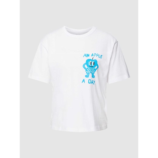 T-shirt z nadrukowanym motywem ze sklepu Peek&Cloppenburg  w kategorii Bluzki damskie - zdjęcie 168110728