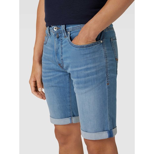 Szorty jeansowe z naszywką z logo Pierre Cardin 33 promocyjna cena Peek&Cloppenburg 