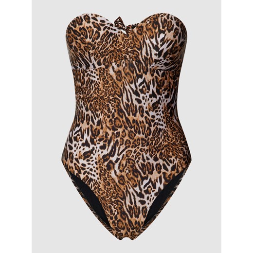 Kostium kąpielowy ze zwierzęcym nadrukiem Guess XS okazyjna cena Peek&Cloppenburg 