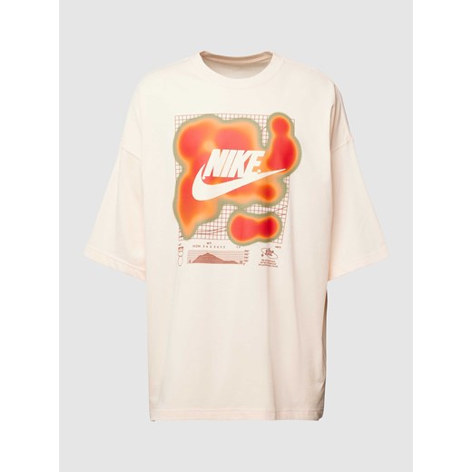 T-shirt z nadrukiem z logo Nike XS okazyjna cena Peek&Cloppenburg 