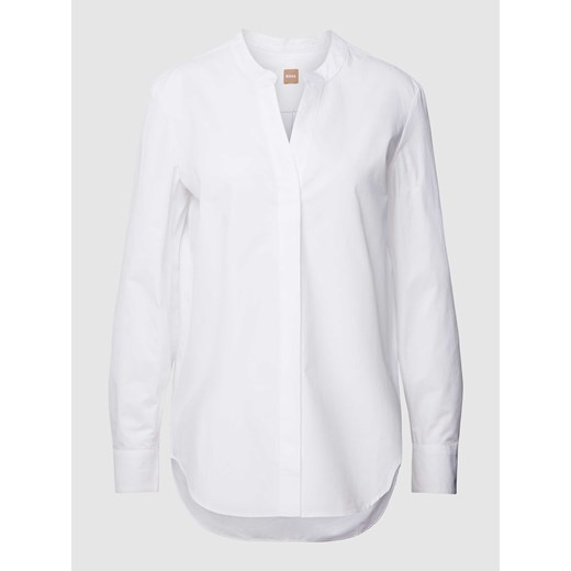 Bluzka z bawełny z dekoltem w serek model ‘Benalia’ 40 Peek&Cloppenburg  promocja