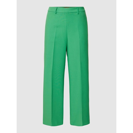 Spodnie materiałowe w kant model ‘SPALTI’ ze sklepu Peek&Cloppenburg  w kategorii Spodnie damskie - zdjęcie 168111827