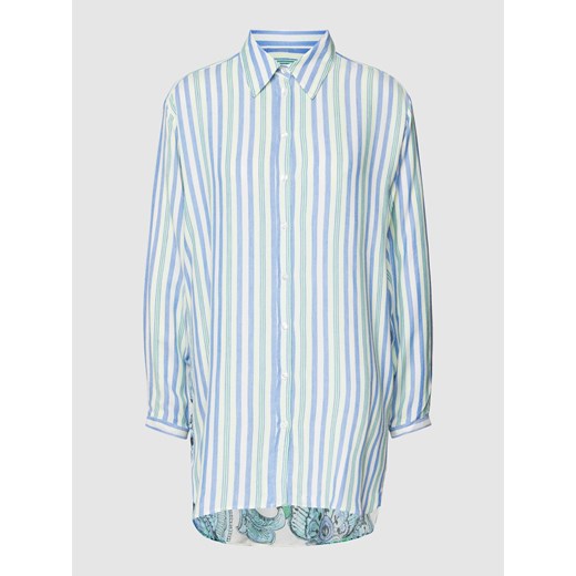 Bluzka koszulowa ze wzorem w paski ze sklepu Peek&Cloppenburg  w kategorii Koszule damskie - zdjęcie 168111849