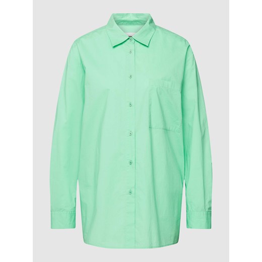 Bluzka koszulowa z kieszenią na piersi ze sklepu Peek&Cloppenburg  w kategorii Koszule damskie - zdjęcie 168112145
