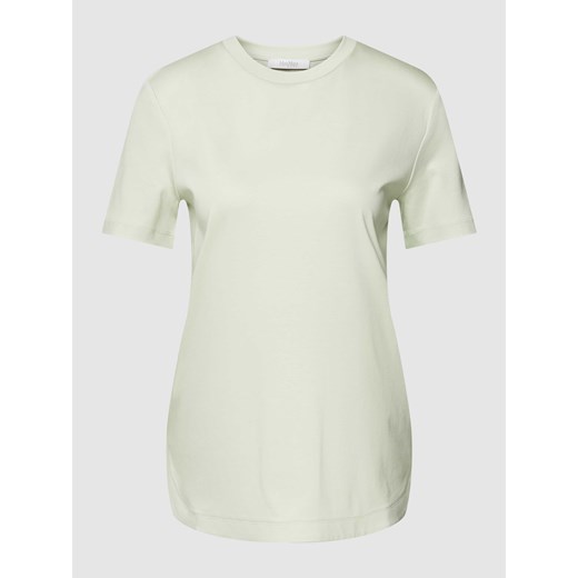 T-shirt z nadrukiem z logo model ‘TAZZINA’ ze sklepu Peek&Cloppenburg  w kategorii Bluzki damskie - zdjęcie 168113328
