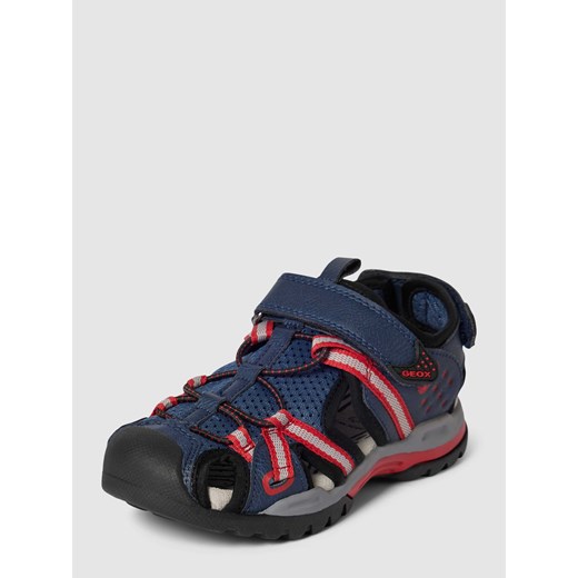 Sandały z obszyciem w kontrastowym kolorze model ‘J BOREALIS BOY’ Geox 32 promocyjna cena Peek&Cloppenburg 
