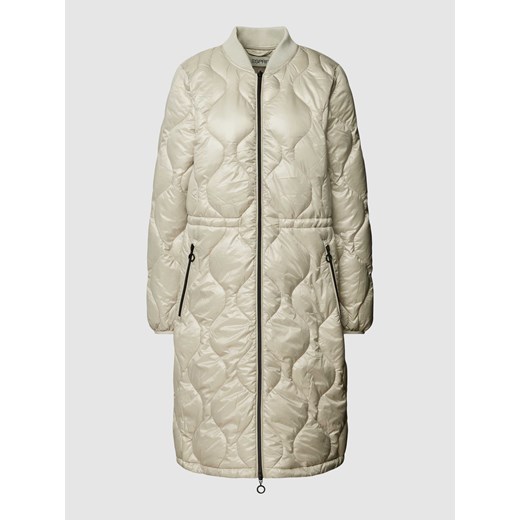 Płaszcz pikowany z fakturowanym wzorem Esprit L okazyjna cena Peek&Cloppenburg 