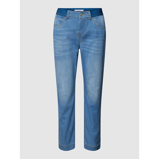 Jeansy o kroju slim fit z 5 kieszeniami ze sklepu Peek&Cloppenburg  w kategorii Jeansy damskie - zdjęcie 168114536