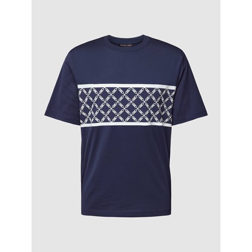 T-shirt ze wzorem w blokowe pasy model ‘EMPIRE STRIPE’ ze sklepu Peek&Cloppenburg  w kategorii T-shirty męskie - zdjęcie 168115148